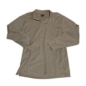 EUC Van Heusen Polo Long Sleeve Polo Large